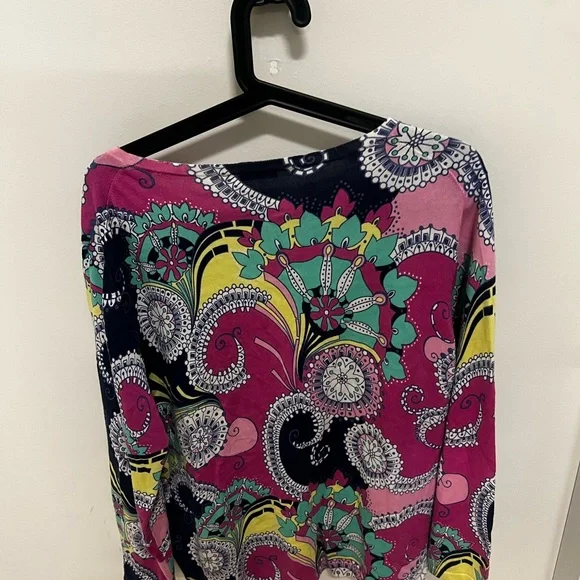 Plus Size Multicolored Sweater - Picture 6 of 8